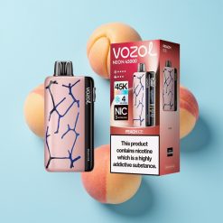 Vozol Neon 45K 45000 Puffs Disposable Vape Breskva Led 20ml 50mg