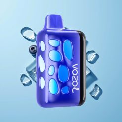 VOZOL RAVE 40000 Disposable Vape Borovnica Led 80% napunjen za 20 min