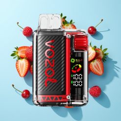 VOZOL Vista 20000 Puffs Jagoda Malina Trešnja, 650mAh, 2% nikotina